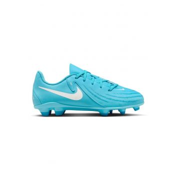 Ghete fotbal copii  Jr. Phantom GX 2 Club - antiderapante - sintetic - albastru
