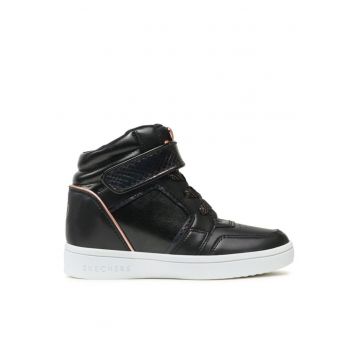 Pantofi copii  302634699 - Piele ecologica/Textil - Negru