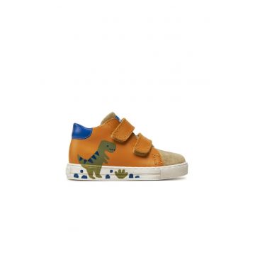 Pantofi copii -  75072 - Piele naturala - Maro
