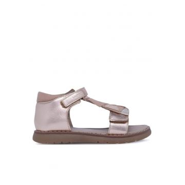 Pantofi copii - 80942 -  Piele naturala - Auriu