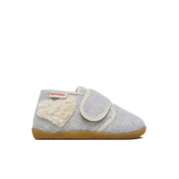 Pantofi copii -  gri - material textil - pentru fete