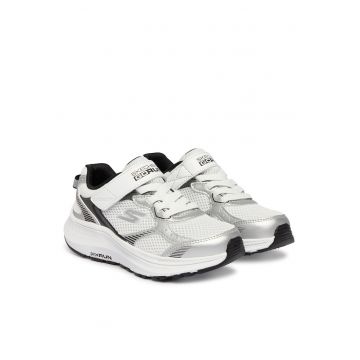 Pantofi copii -  sneakers - alb - textil - sistem inchidere Velcro