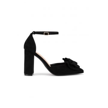 Pantofi dama -  590559 - Piele naturala - Negru -