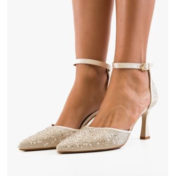 Pantofi dama Lefrem Aurii