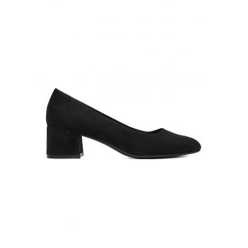 Pantofi dama -  textil - negru -