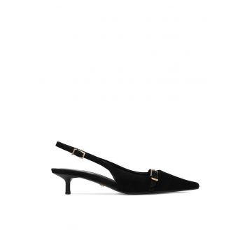 Pantofi de dama  cu toc ascutit - Negru