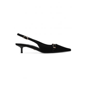 Pantofi de dama  cu toc ascutit - Negru