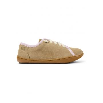 Pantofi de piele intoarsa Peu Cami - Maro camel