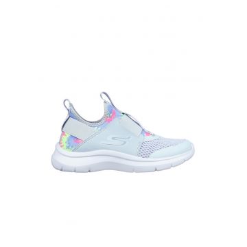 Pantofi fete Slip On Skech Fast Surprise Groove -  Albastru - Albastru