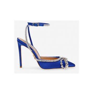 Pantofi stiletto cu strasuri Vibrantly -