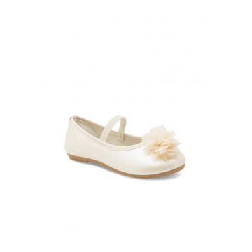 Balerini copii -  325925 - Piele ecologica - Ecru