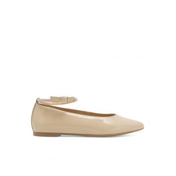 Balerini dama -  432067 - Piele lacuita - Bej