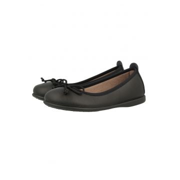 Balerini de piele - Negru