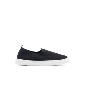 Espadrile copii -  fete - negru - textil