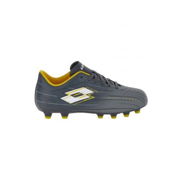 Ghete fotbal copii  Solista 700 IX - sintetic - talpa FG - gri