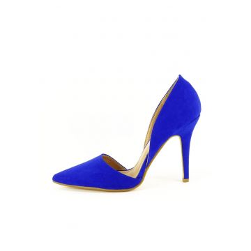 PANTOFI ALBASTRI DECUPATI ANTONIA 04 1500 - Albastru