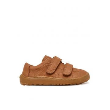 Pantofi copii -  piele naturala - Velcro - maro