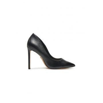 Pantofi dama  13802355 - Piele naturala - Negru - Negru
