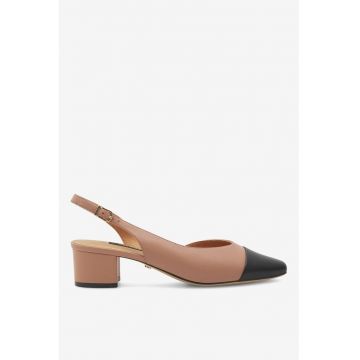 Pantofi dama  5903419651427 - Piele naturala - Bej