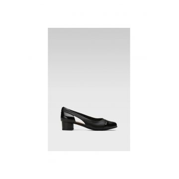 Pantofi dama  5904862625881 - Piele naturala - Negru - Negru