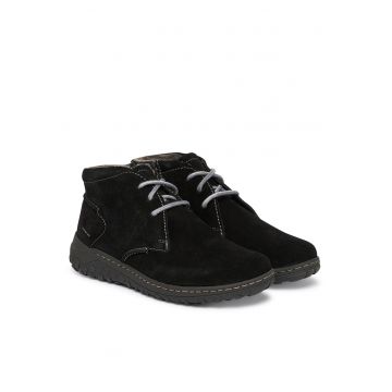 Pantofi dama -  Piele naturala - Negru VL386