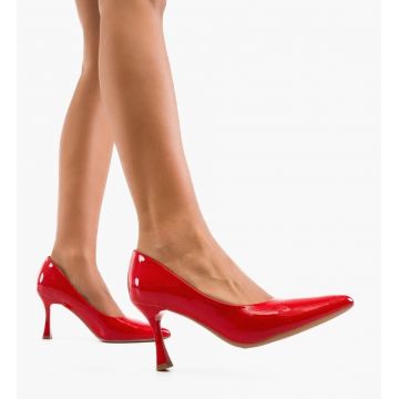 Pantofi dama Vrora Rosii