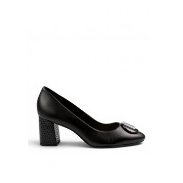 Pantofi Eleganti 11804-561-877-Negru - Negru