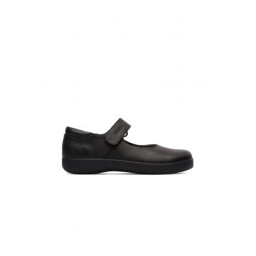 Pantofi Mary Jane de piele Spiral Comet 8473 - Negru