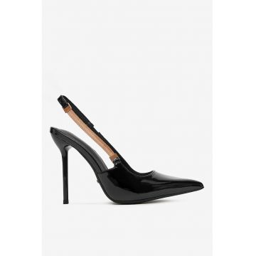 Pantofi  Sintetic - Negru -
