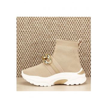 Sneakers bej Sabrina M3 10315 - Bej