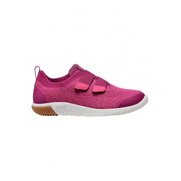 Tenisi dama  KNX Knit DS - flexibili - respirabili - roz - textil - set de 2 curele elastice