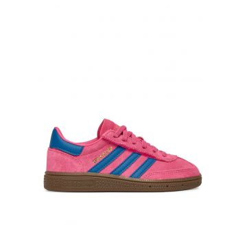 i copii - Adidas - piele naturala - roz - sistem inchidere Velcro