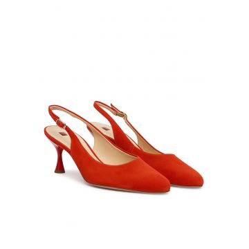 Pantofi dama - Hogl - piele naturala - rosu