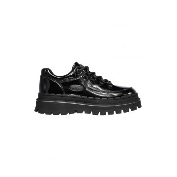 Pantofi lacuiti cu sireturi Jammers Cool Block - Negru