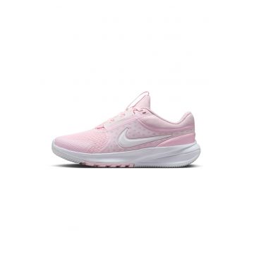 Pantofi wedge Star Runner 5 pentru alergare - Alb/Roz pal